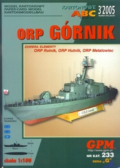 Missile Corvette ORP Gornik